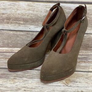 Rachel Comey 8.5 Guise suede t strap heels